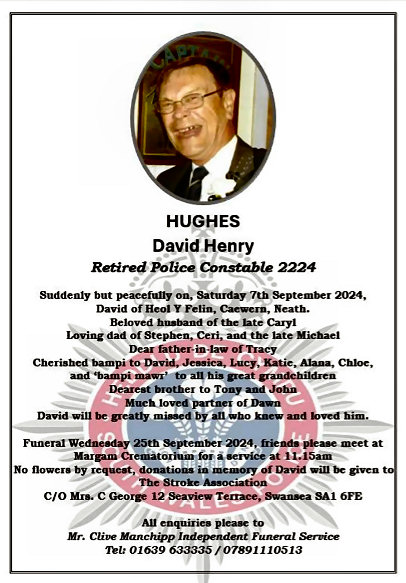 Obituary David Hughes